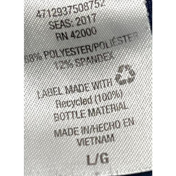 Everlast Leggings Womens Size L Blue Pull On Athleisure All Over Floral Pint Gym - Picture 4 of 5